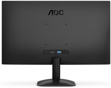 Connectique de l'écran gamer AOC 24B31H : HDMI 1.4 et VGA, sans sortie casque
