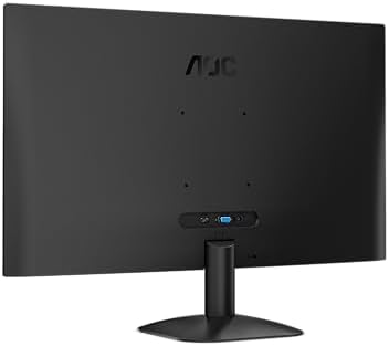 Connectique de l'écran gamer AOC 27B31H : HDMI 1.4 et VGA, pied inclinable