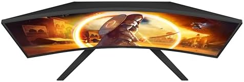 Connectique de l'écran gamer AOC CQ32G4VE : 2x HDMI 2.0 et DisplayPort 1.4