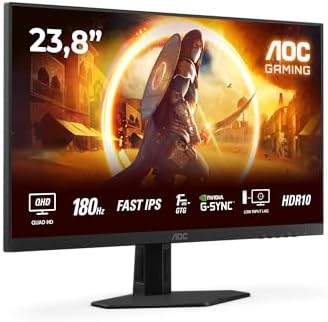 AOC Gaming Q24G4RE, écran gamer 24 pouces QHD 180 Hz Fast IPS en jeu