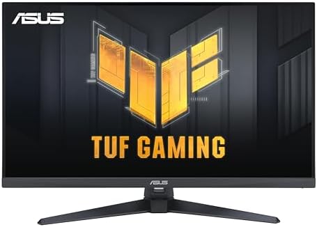 ASUS TUF Gaming VG328QA1A, écran gamer 32 pouces Full HD VA 170 Hz de face