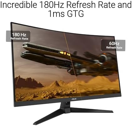 Connectique de l'écran gamer ASUS VG32WQ3B : DisplayPort 1.4 et 2 HDMI 2.0