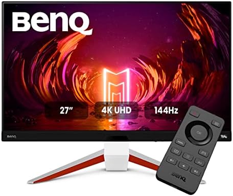 BenQ MOBIUZ EX2710U, écran gamer 27 pouces 4K IPS 144 Hz HDR 600 avec télécommande