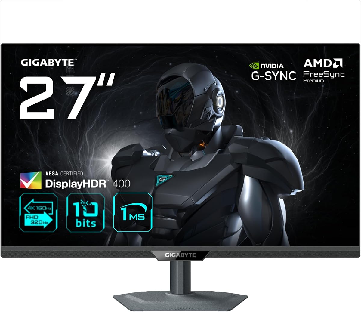 Gigabyte G27U 27" 4K 160Hz Dual-Mode