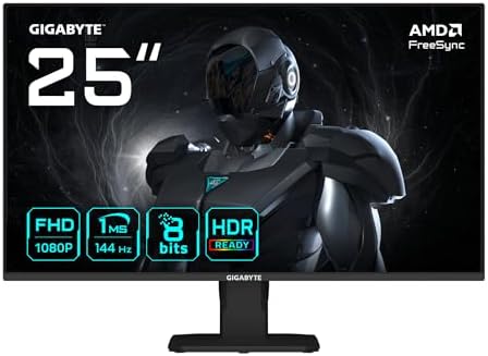 Gigabyte GS25F14, écran gamer 24,5 pouces Full HD 144 Hz en jeu