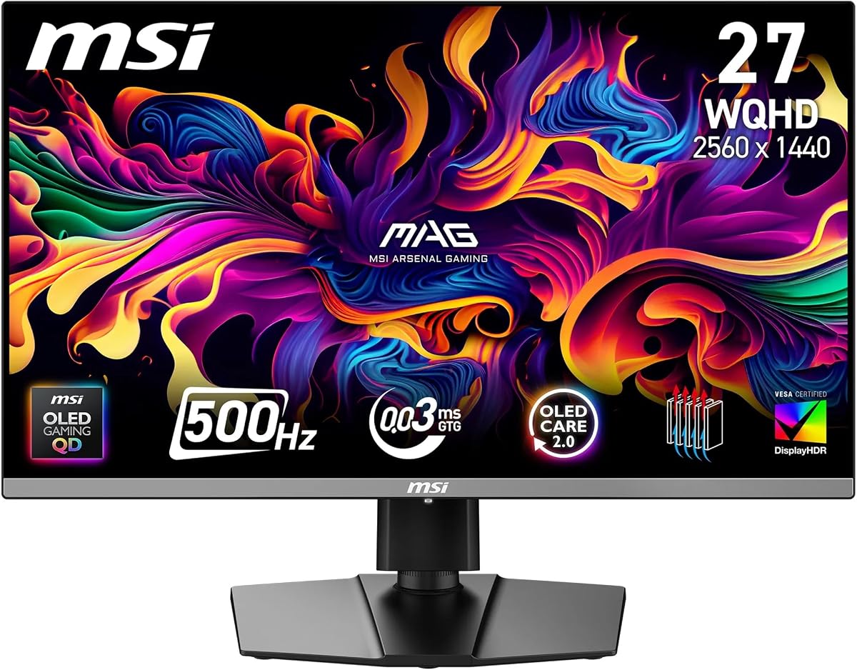 MSI 272QP 27" QHD 500Hz