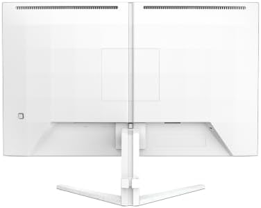 Connectique et pied de l'écran gamer Philips Evnia 27M2N3201PL : DisplayPort et HDMI, inclinaison seule