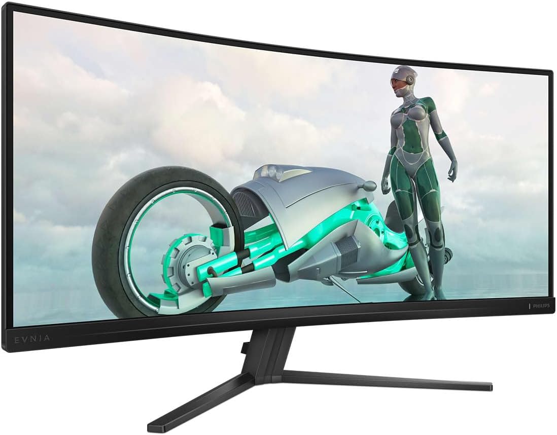Philips Evnia 34M2C3500L, écran gamer 34 pouces ultrawide incurvé UWQHD 3440x1440