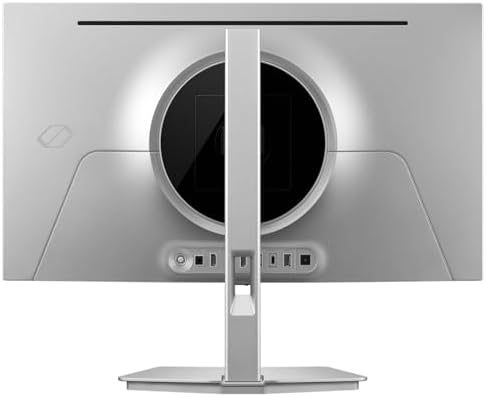 Connectique de l'ecran gamer Samsung G80SH : DisplayPort 2.1, HDMI 2.1 et USB-C 98 W