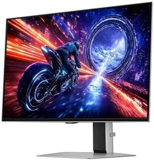Connectique et dos de l'écran gamer Samsung G60SF : DisplayPort 1.4 et HDMI 2.1