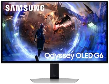Samsung Odyssey OLED G6 G60SD, écran gamer 27 pouces QD-OLED 360 Hz en jeu HDR
