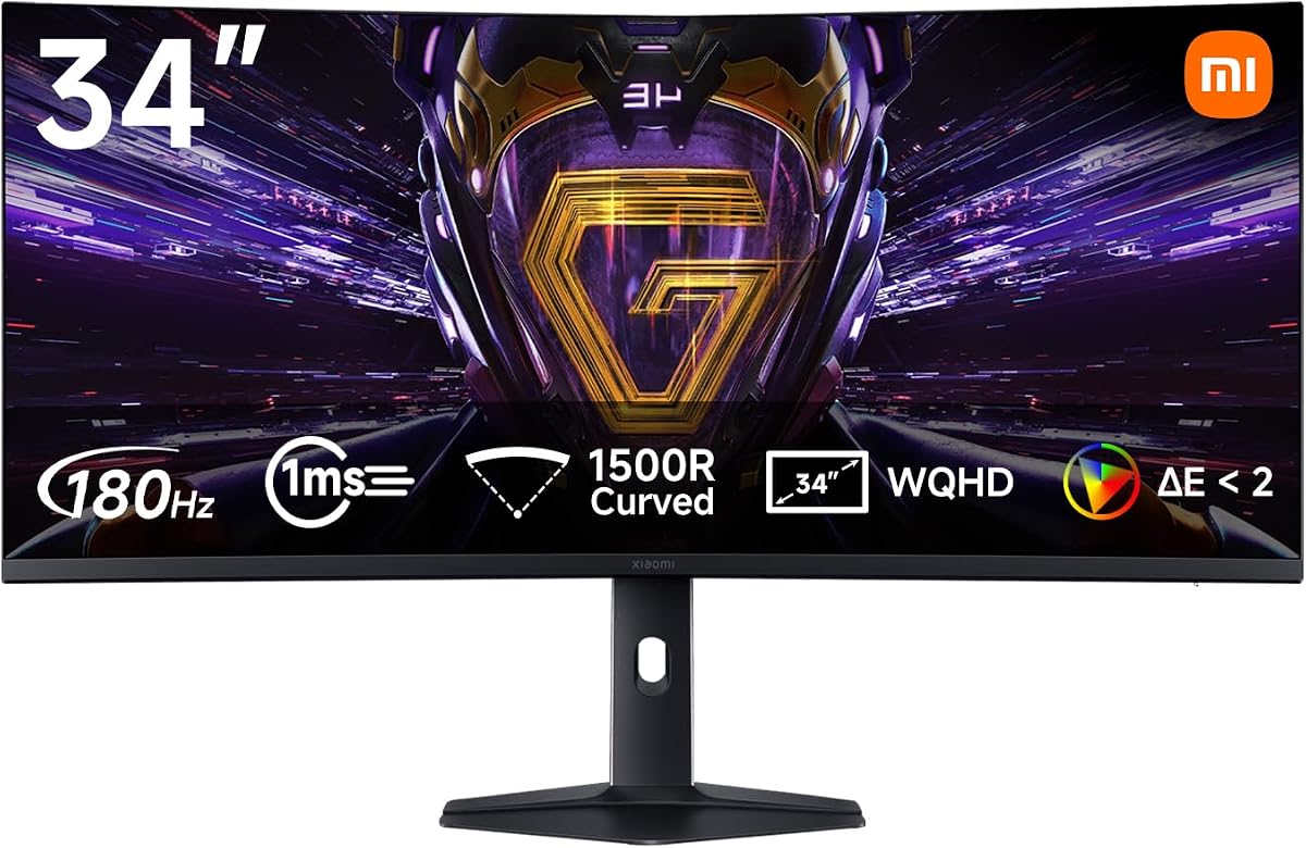 Xiaomi Curved Gaming Monitor G34WQi 2026